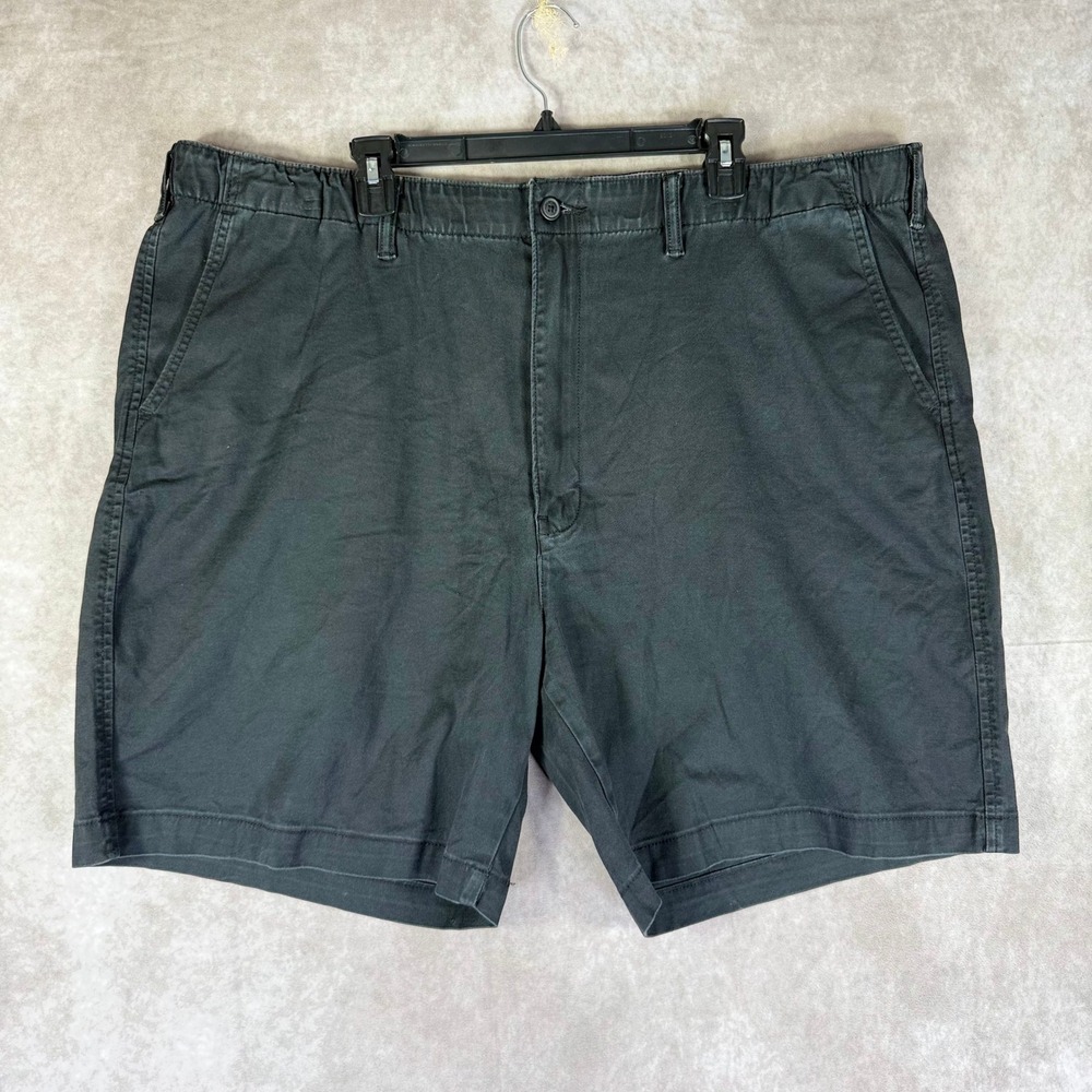 Levi's XX Chino EZ Shorts Men XXL Black Elastic Waist Cotton Stretch New